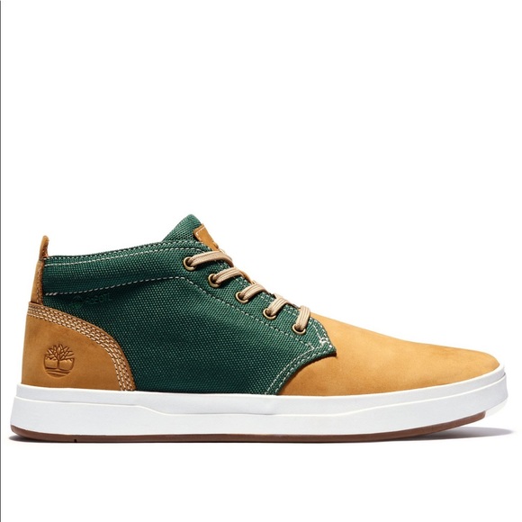 Timberland Other - TIMBERLAND MEN'S DAVIS SQUARE CHUKKA WHEAT/GREEN
